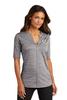 Port Authority Ladies Stretch Heather Open Neck Top