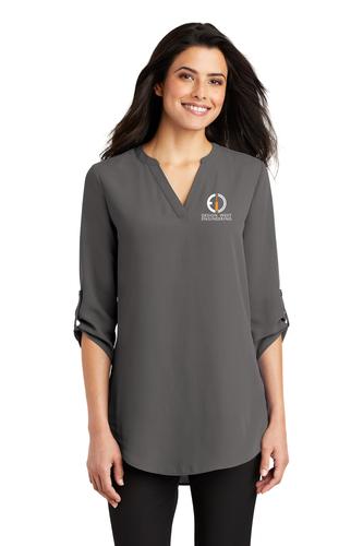 Port Authority Ladies 3/4-Sleeve Tunic Blouse