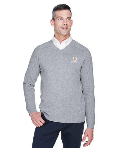 Devon & Jones Men's V-Neck Sweater