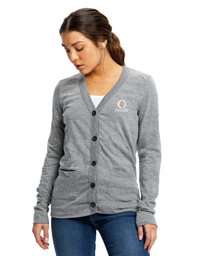 US Blanks Ladies' Long-Sleeve Cardigan