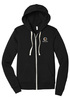 BELLA+CANVAS Unisex Triblend Sponge Fleece Full-Zip Hoodie