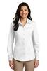 Port Authority Long Sleeve Carefree Poplin Shirt - Ladies'